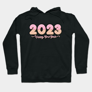 Happy New Year 2023 Ice Cream Alphabet Hoodie